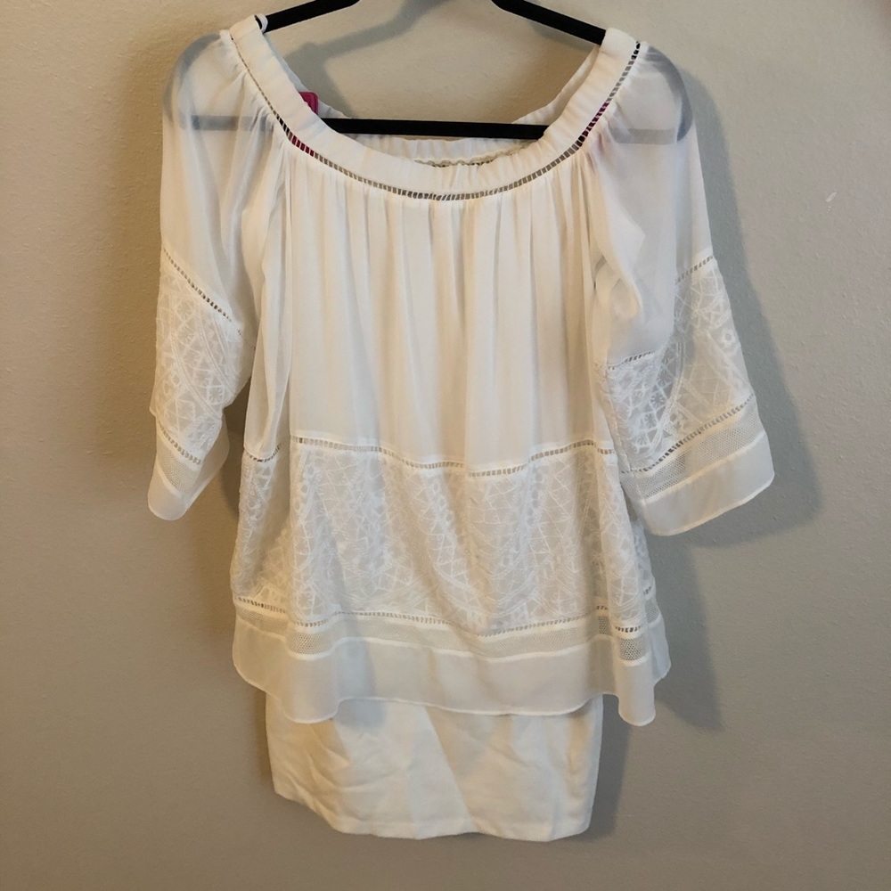 NWT BAILEY 44 White Cupid Dress - Picture 2 of 6
